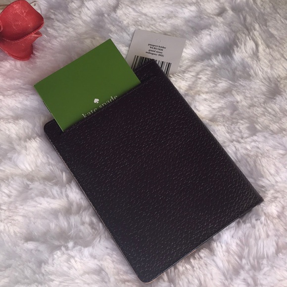 Kate Spade maroon passport holder - Picture 3 of 5